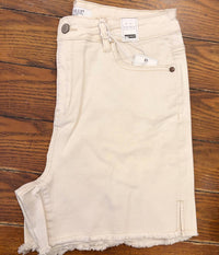 Judy Blue - Women's High-rise Cut-off Denim Shorts