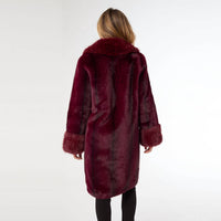 Coco + Carmen - Evelyn Faux Fur Shawl Coat