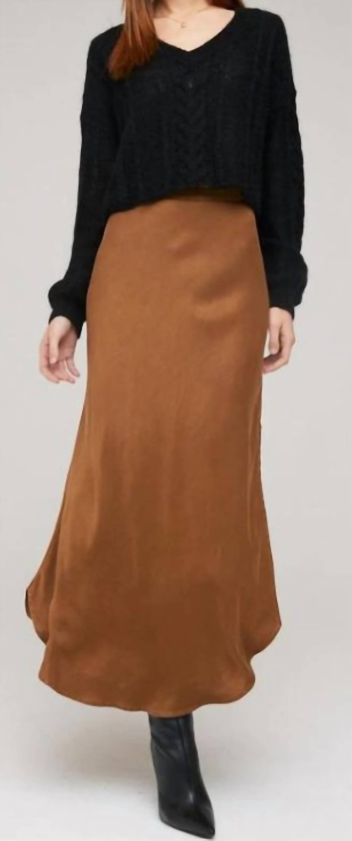 Bella Dahl - Bias Slit Skirt