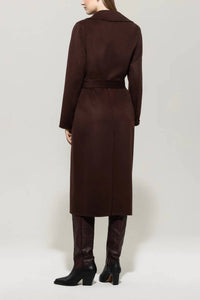 Luisa Cerano - Double-face Coat With Belt