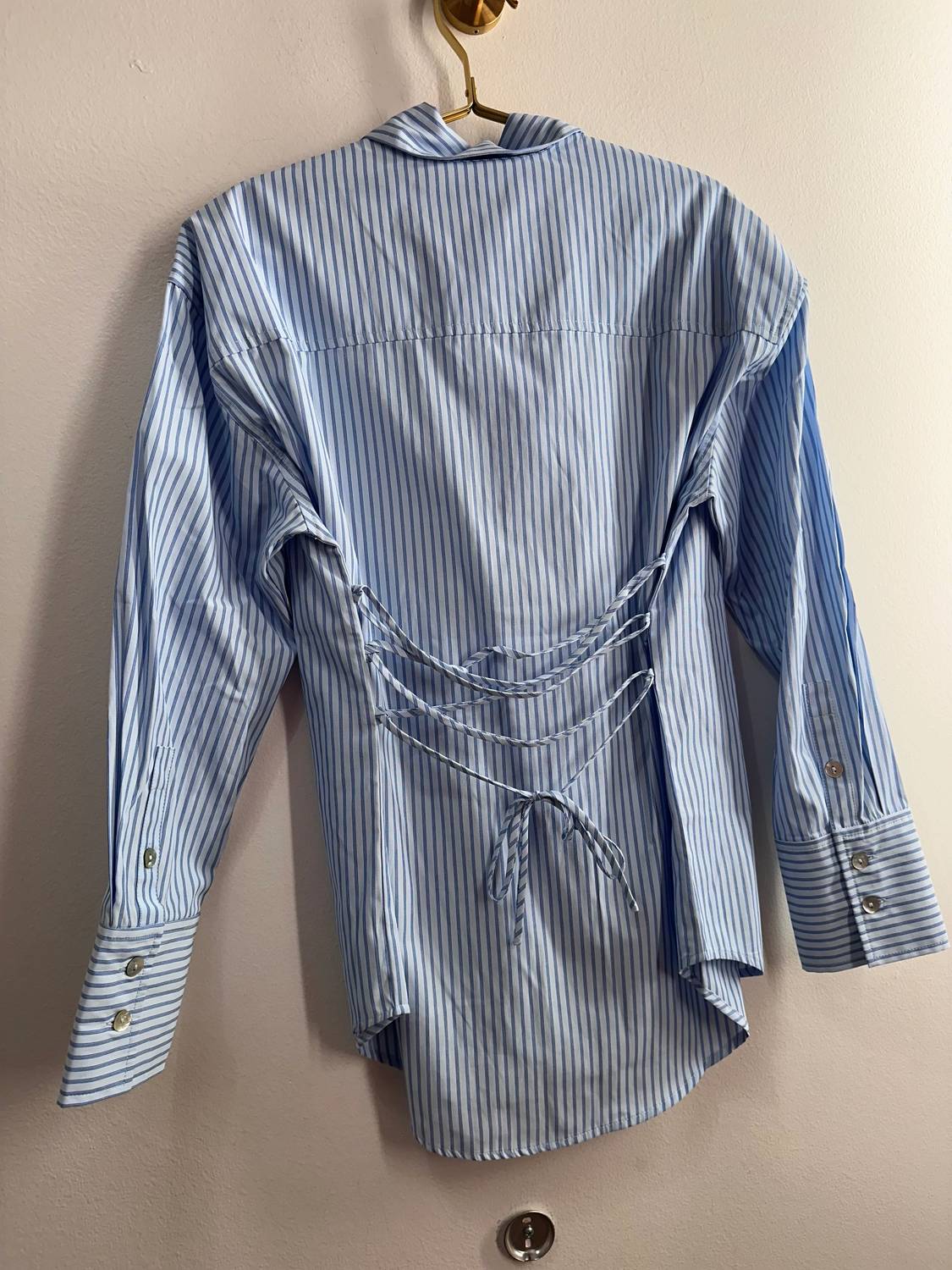 Nia - Jules Stripe Button Down Top
