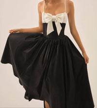 For Love & Lemons - Emalie Taffeta Midi Dress