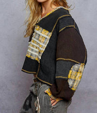 Pol - Modern Patriot Long Sleeve Top