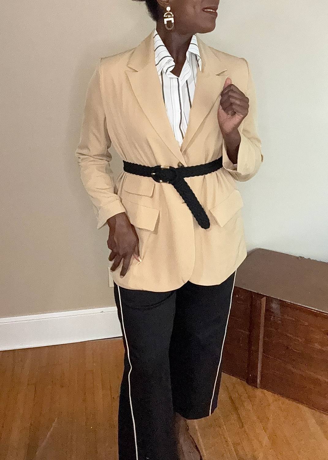 J.Nna - Avery Oversized Tailored Blazer