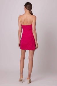Line And Dot - Velvet Mini Dress