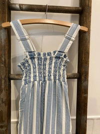 Tractr - Girl's Striped Palazzo Jumpsuit