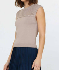 Current Air - Women's Stitched Sleeveless Sweater