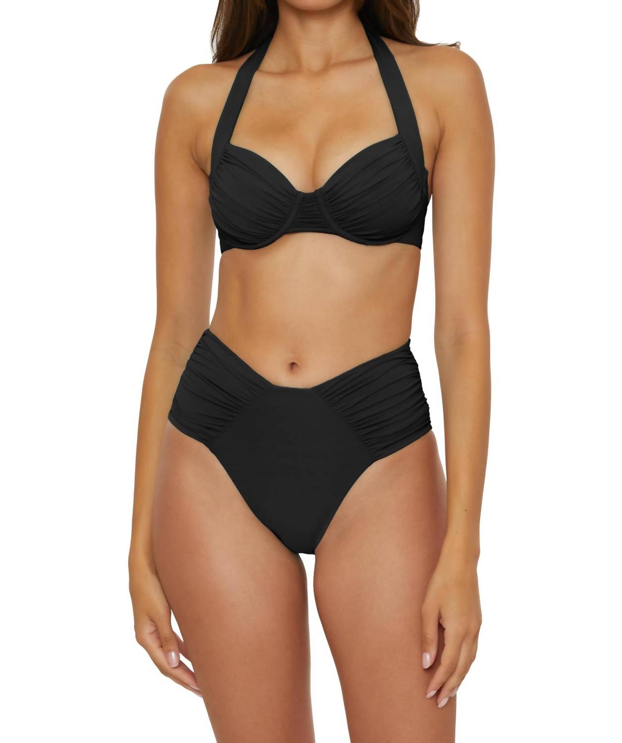 Becca - Shirred Underwire Bikini Top