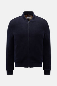 A Trip In A Bag - Men's Rib Knit Blouson Cardigan