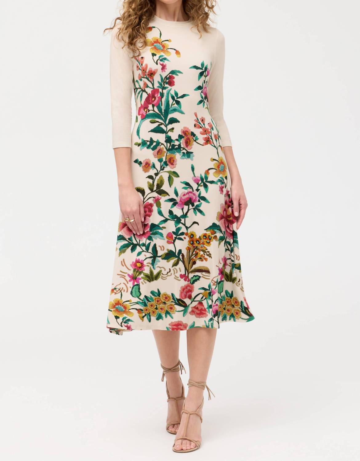 Johnny Was - JANIE FAVORITE 3/4 SLEEVE DRESS