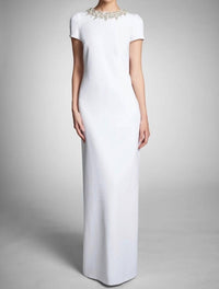 Sachin & Babi - Petra Embellished Stretch Crepe Gown