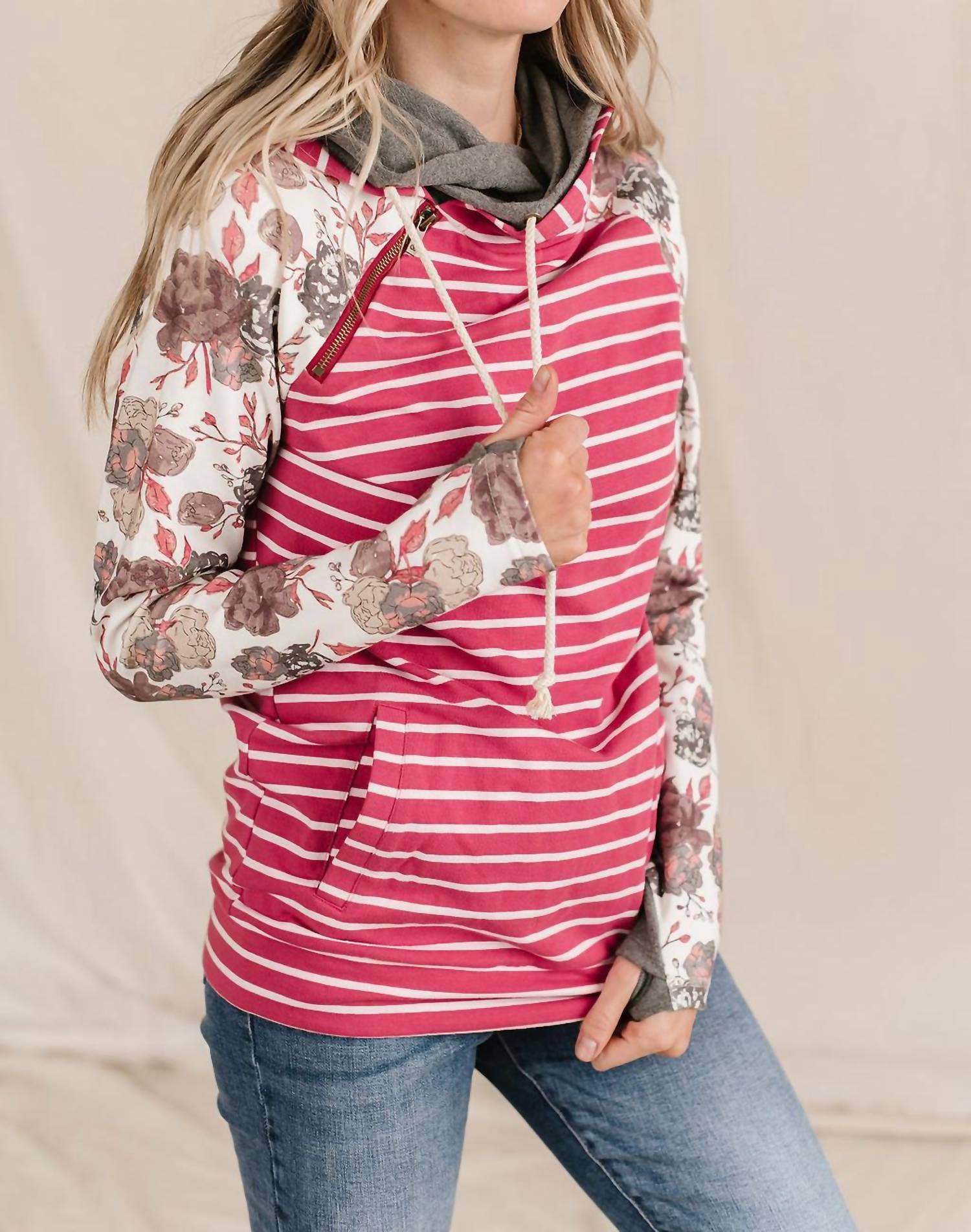 Ampersand Ave - Double Hood Sweatshirt