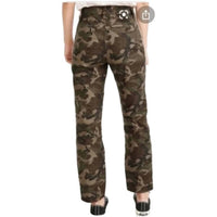 Abercrombie & Fitch - Annie High Rise Camo Straight Ankle Pants