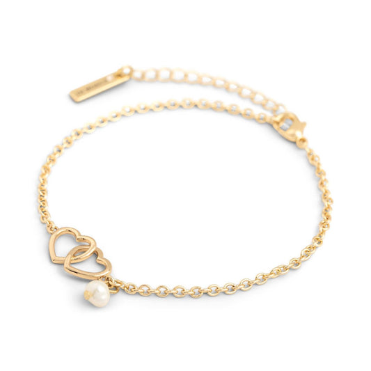 Demdaco - Women's Double Heart Prayer Bracelet