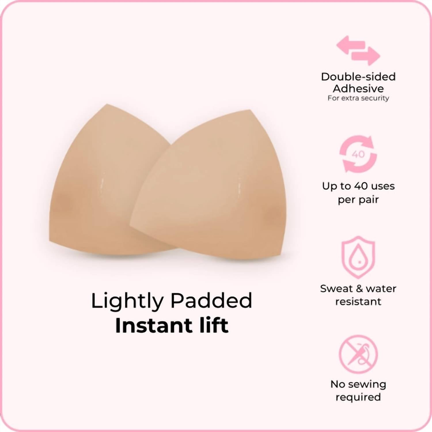 Boomba - Women's Invisible Lift Inserts