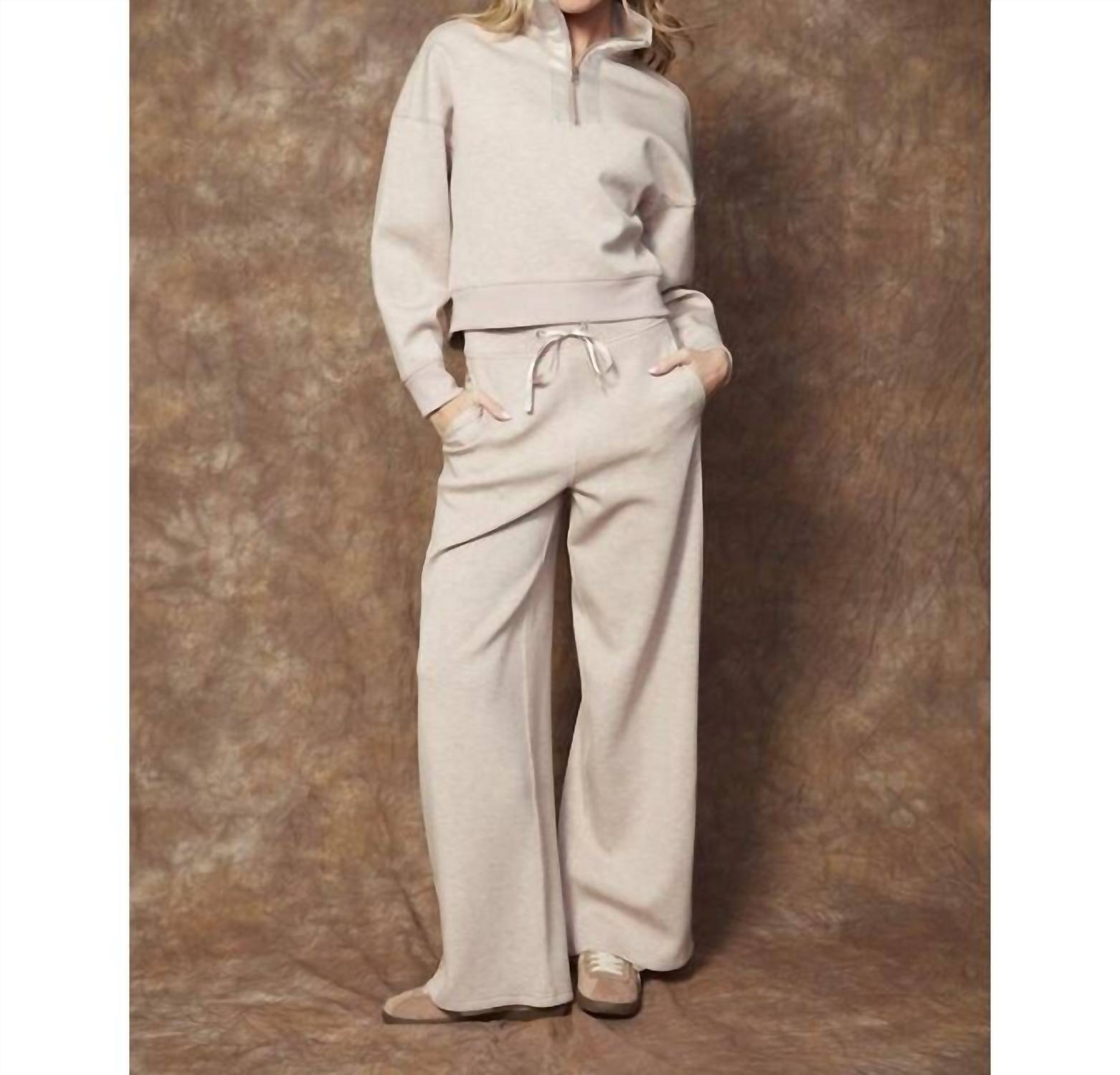 Rd Style - Mailyn Soft Knit With Satin Trim Top