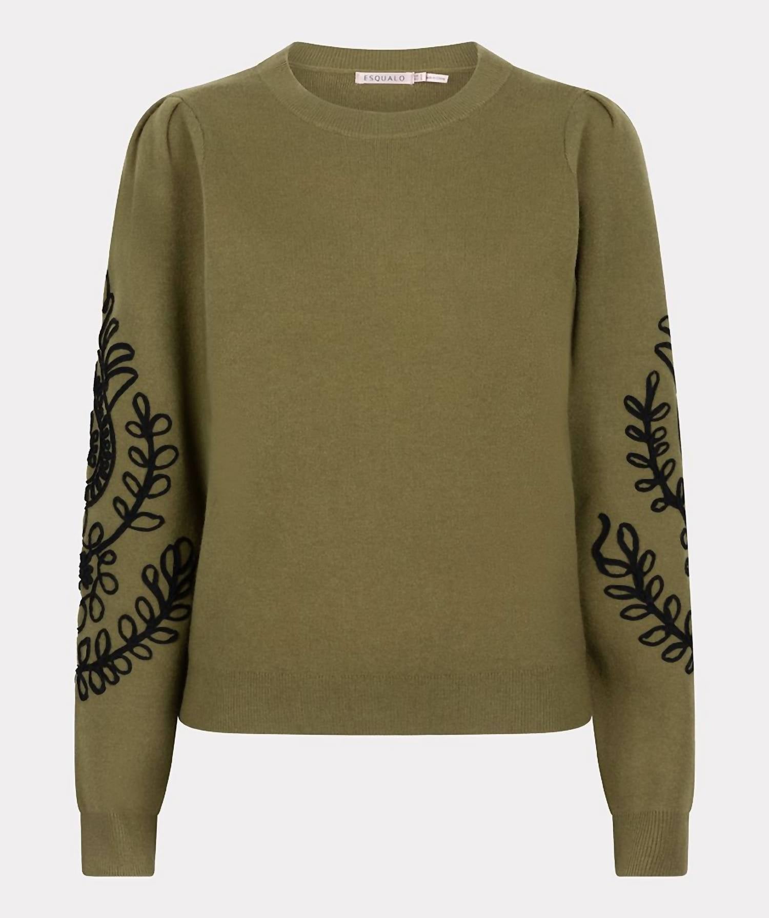 Esqualo - Sanne Tape Embroidery Sweater
