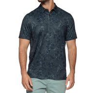 Flags & Anthem - Manteca Floral Print Performance Polo