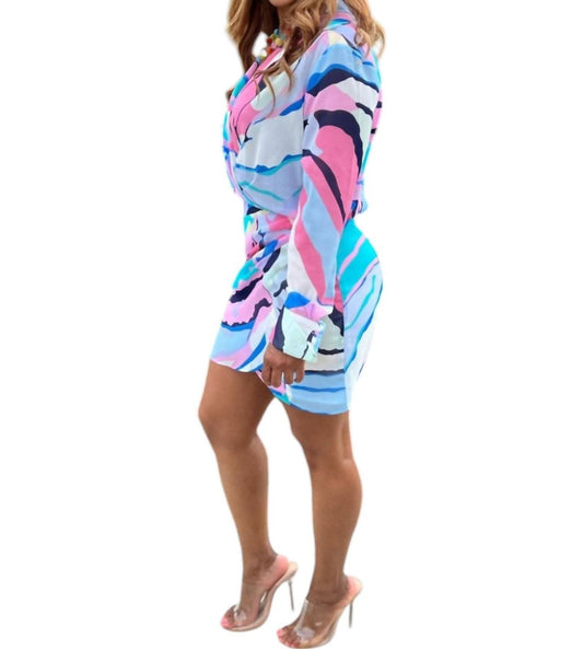 Luxxel - Island Ready Shirt Dress