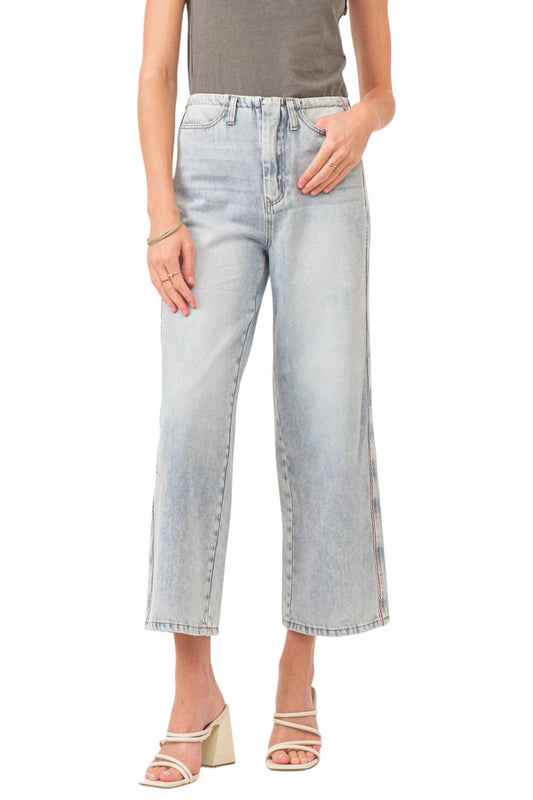 Dear John Denim - POLLY HIGH RISE CROPPED LOOSE STRAIGHT JEAN