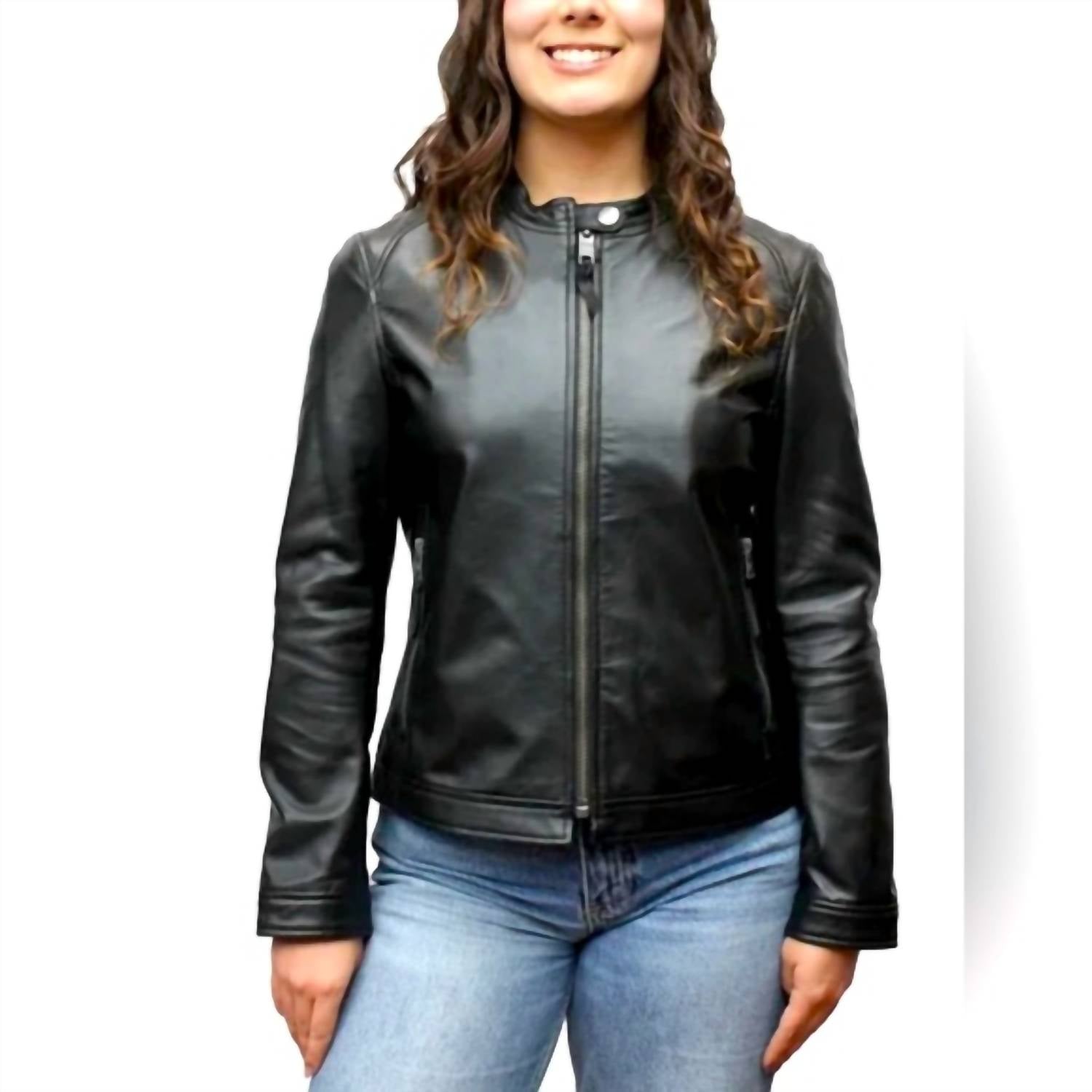 Frye - Full Zip Leather Jacket