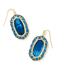 Kendra Scott - Women's Elle Crystal Frame Drop Earrings