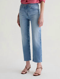 Ag Jeans - Brinley Crop Mid Rise Straight Jeans