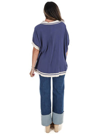 Umgee - Women's Coastal Classic Linen Top