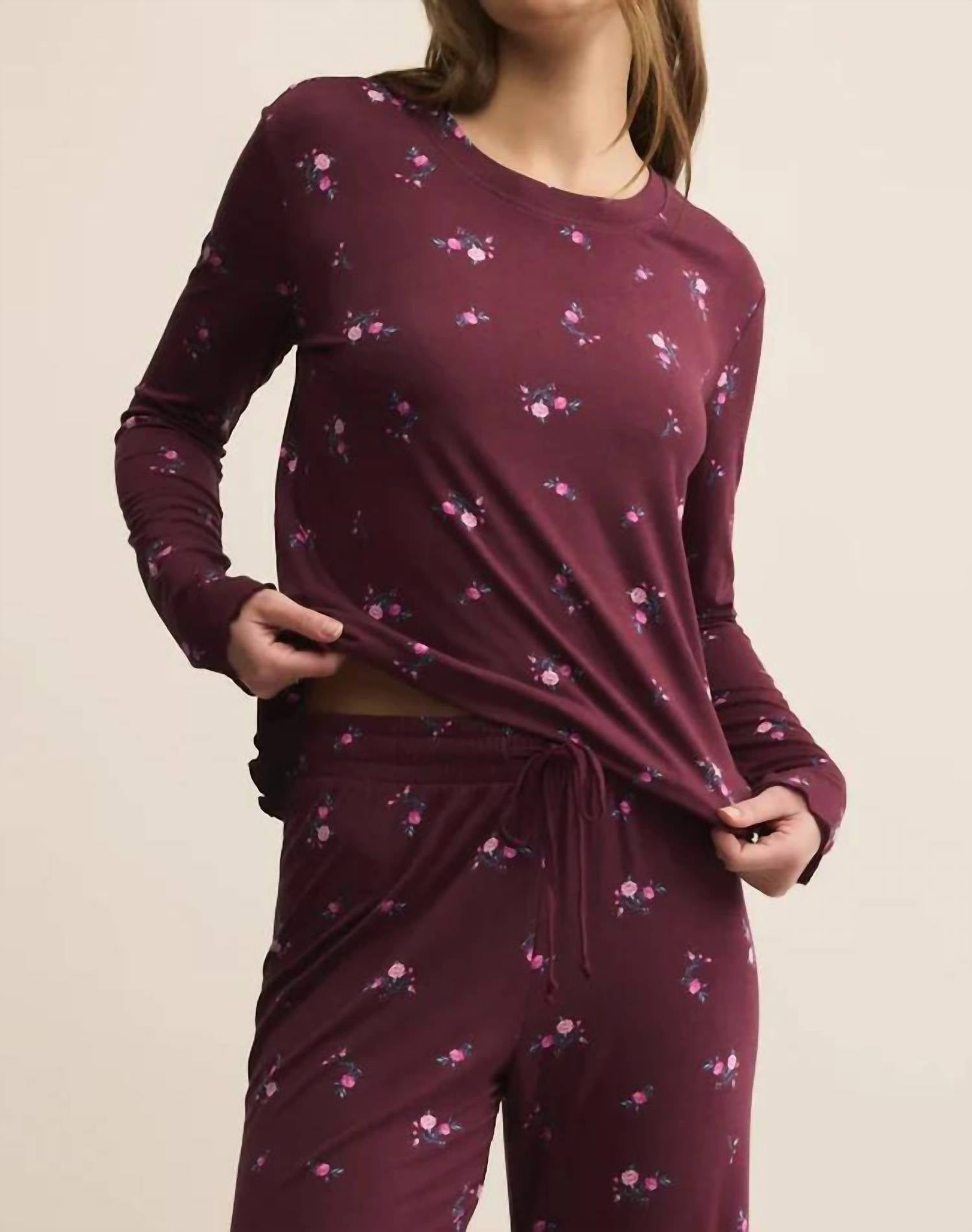 Z Supply - Bella Floral Ditsy Long Sleeve Top