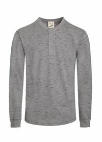 Zexi - Men's Long Sleeve Henley Shirt