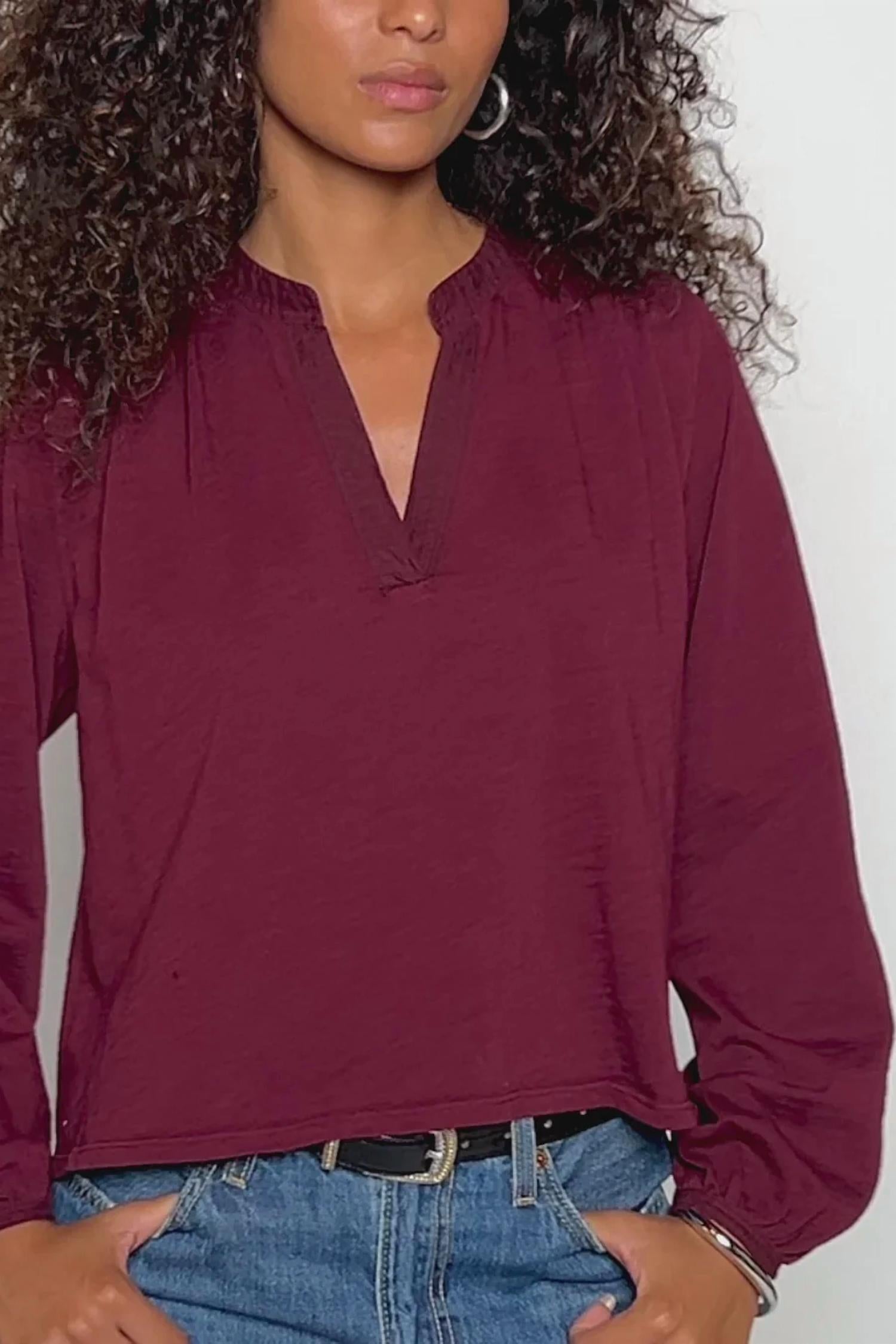 Nation Ltd - Maya Long Sleeve Top