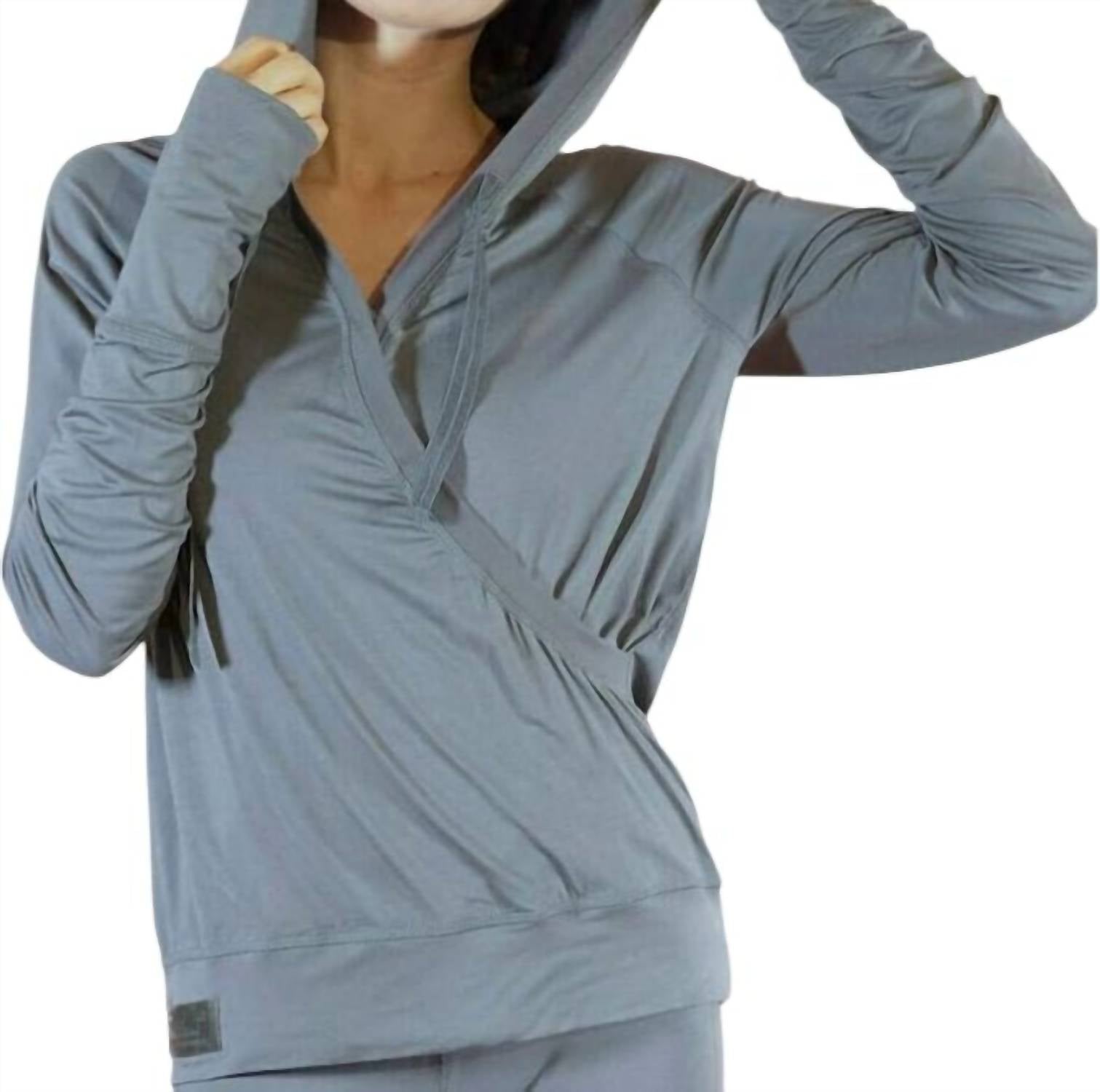 Faceplant Dreams - Women's Bamboo Crossover Hoodie