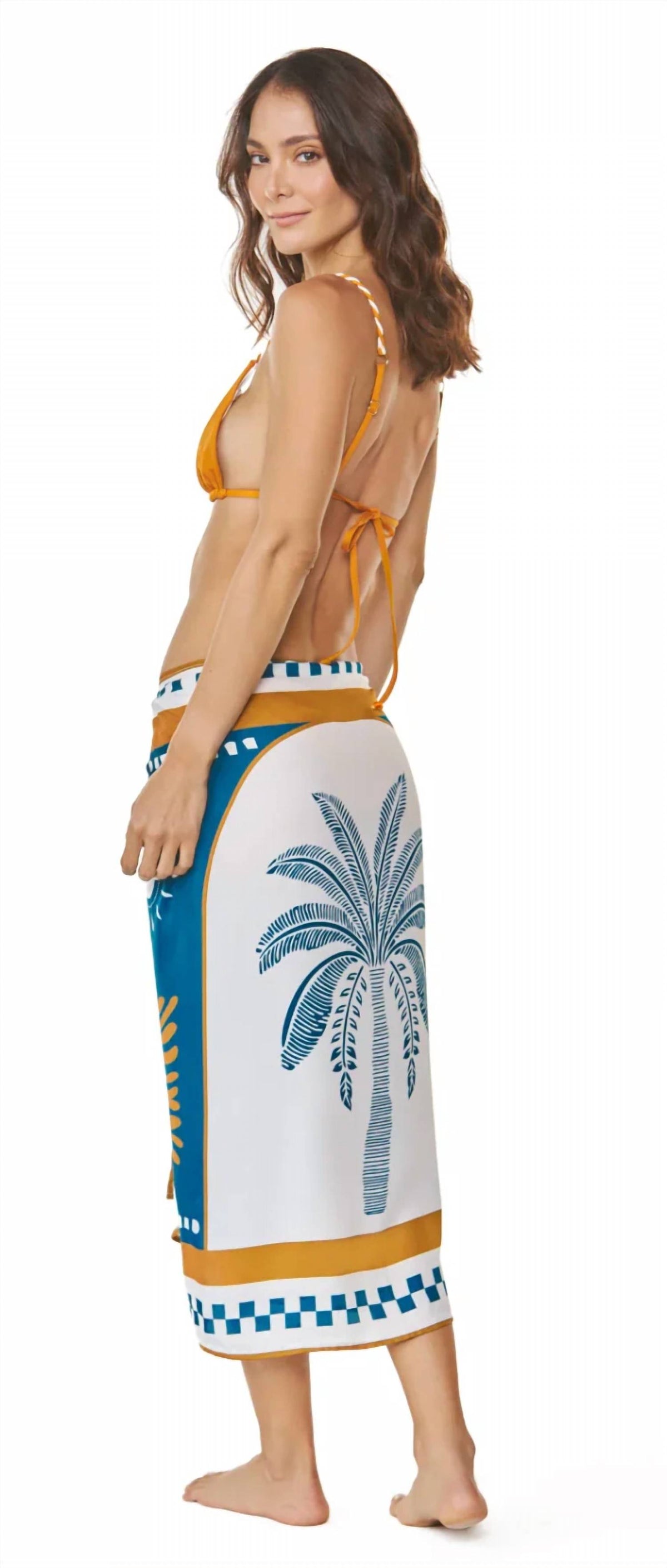 Dulzamara - Grace Bay Multipurpose Long Pareo Cover-up