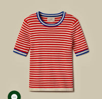Trovata - Farrah sweater red stripe