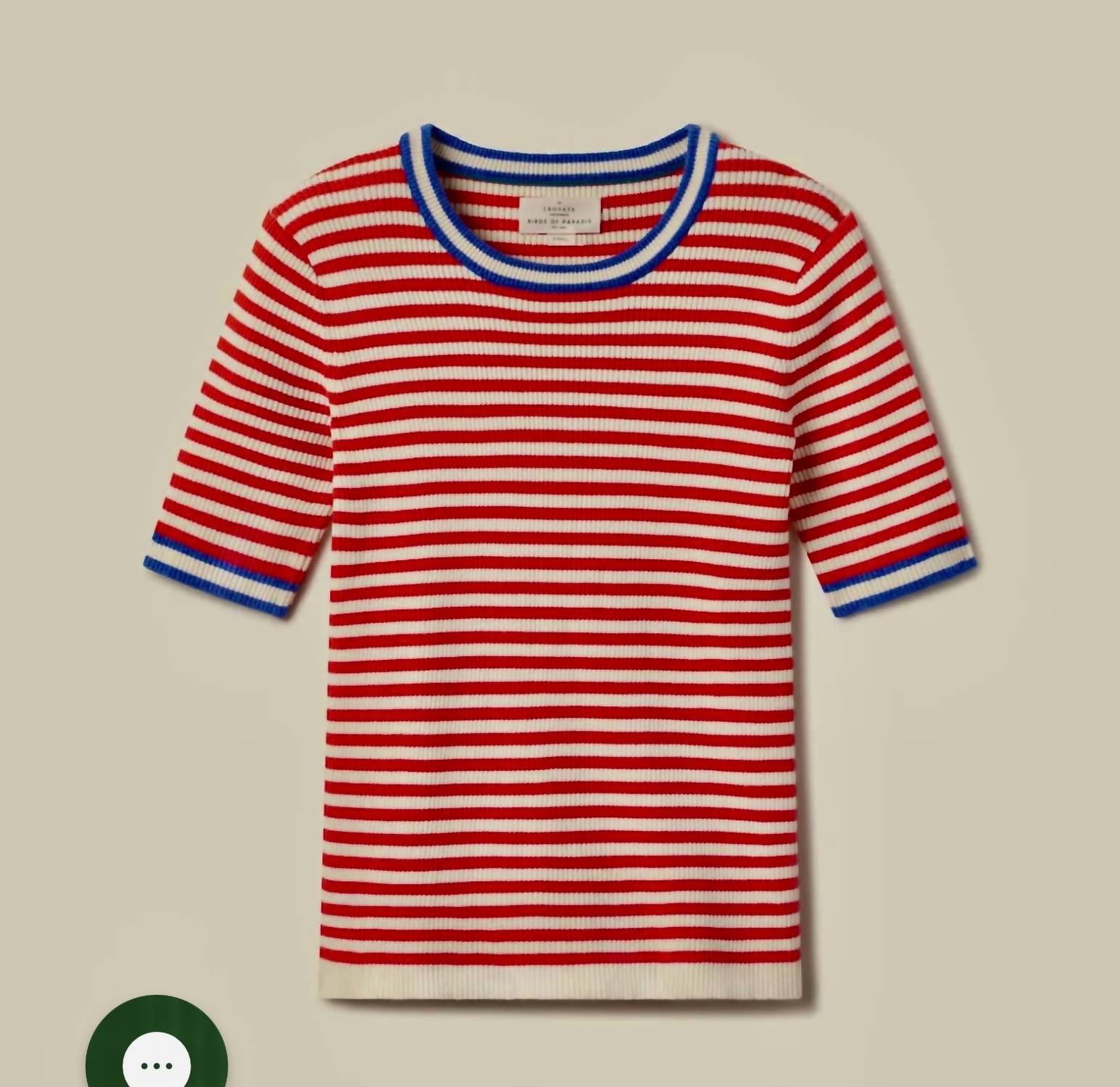 Trovata - Farrah sweater red stripe