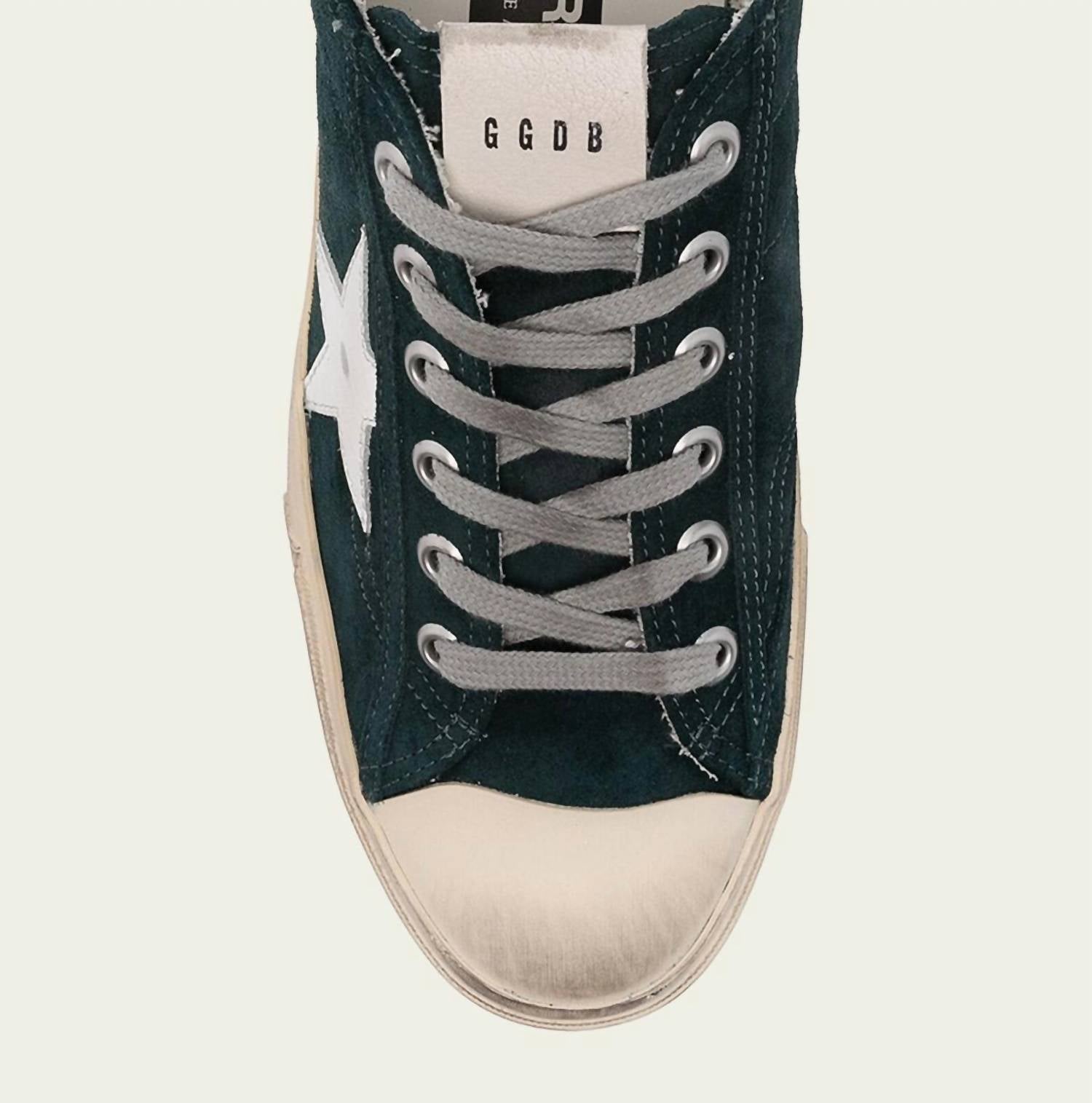 Golden Goose - Men's V-star 2 Suede Leather Sneakers