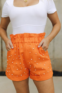 Sunland 17 - Stacey Denim Pearl Shorts