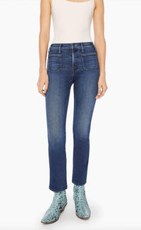 Mother - Patch Pocket Insider Flood You're A Riot Jean