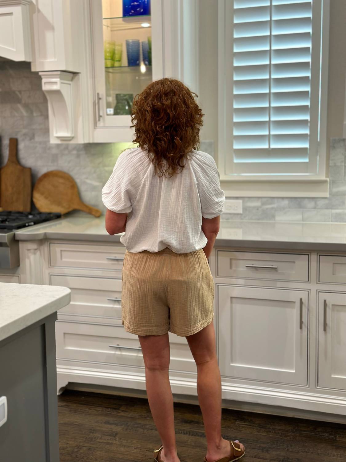 Dylan - Gauze Drawstring Short