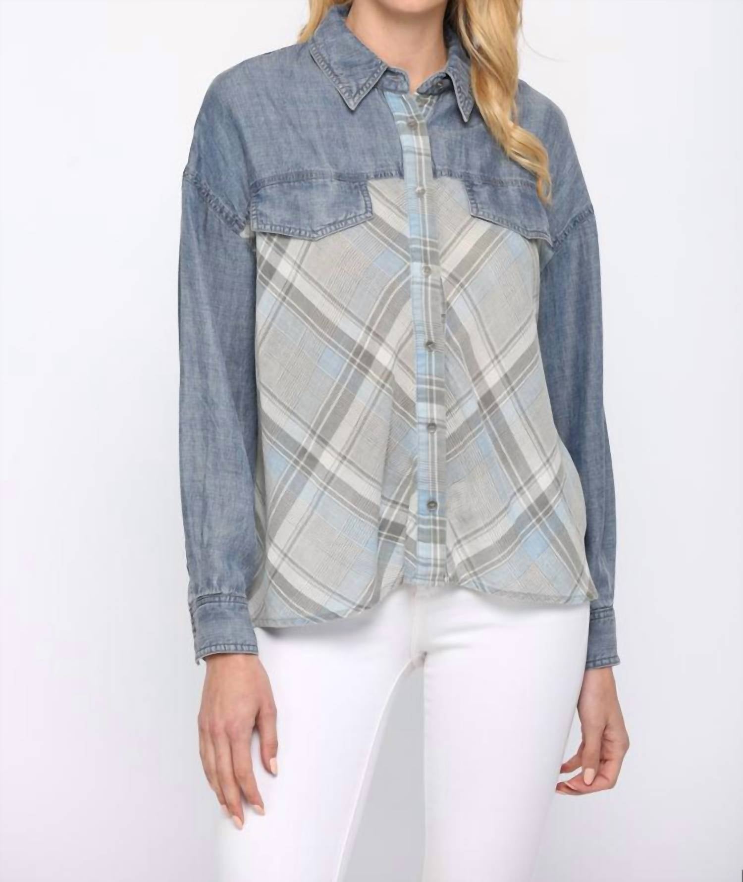 Fate - Tencel Contrast Shirt
