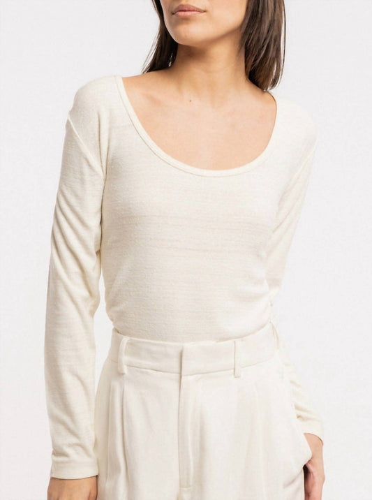 Laude The Label - Ballet Scoop Neck Tee