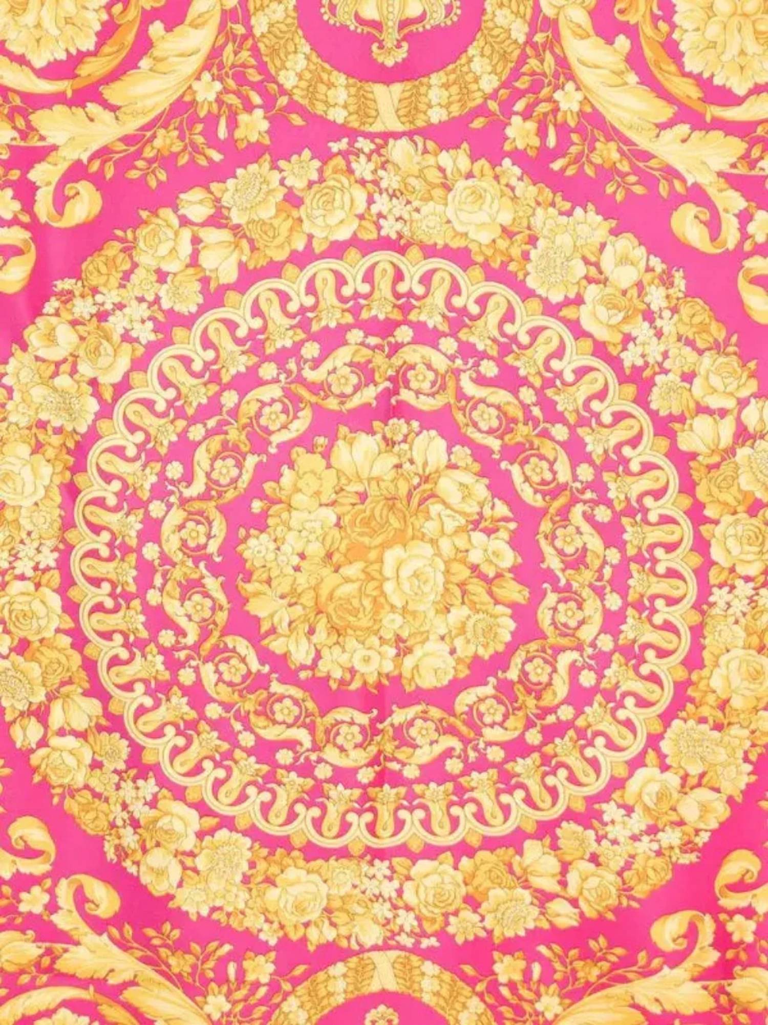 Versace - Women's Baroque-inspired Silk Scarf
