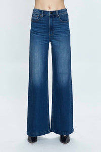 PISTOLA Lana High Rise Ultra Wide Leg Jeans in mixer - women's jeans