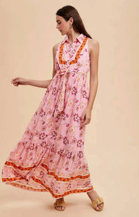 In-Loom - Floral Sleeveless Midi Dress