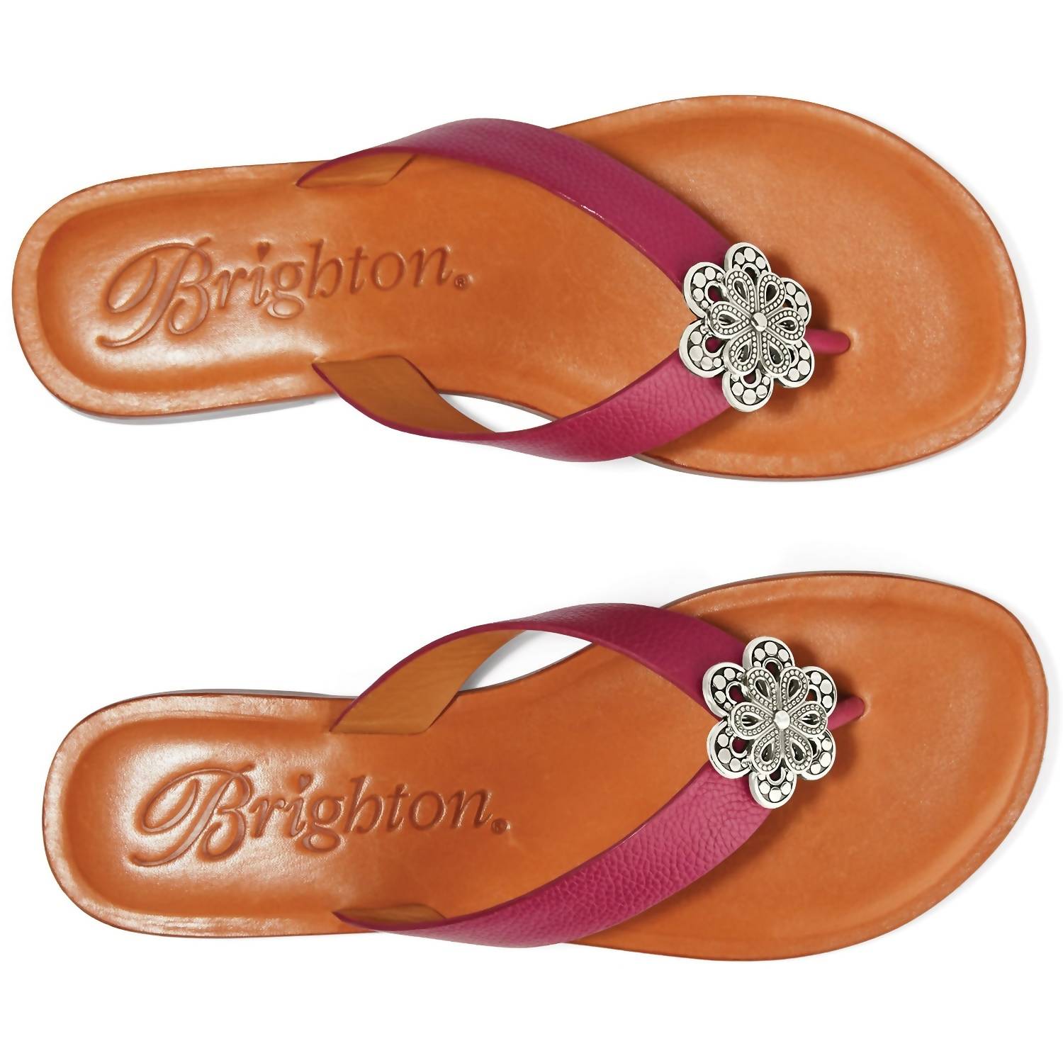 Brighton Women's Aster Thong Sandals in orchid - women's sandal - alternate view