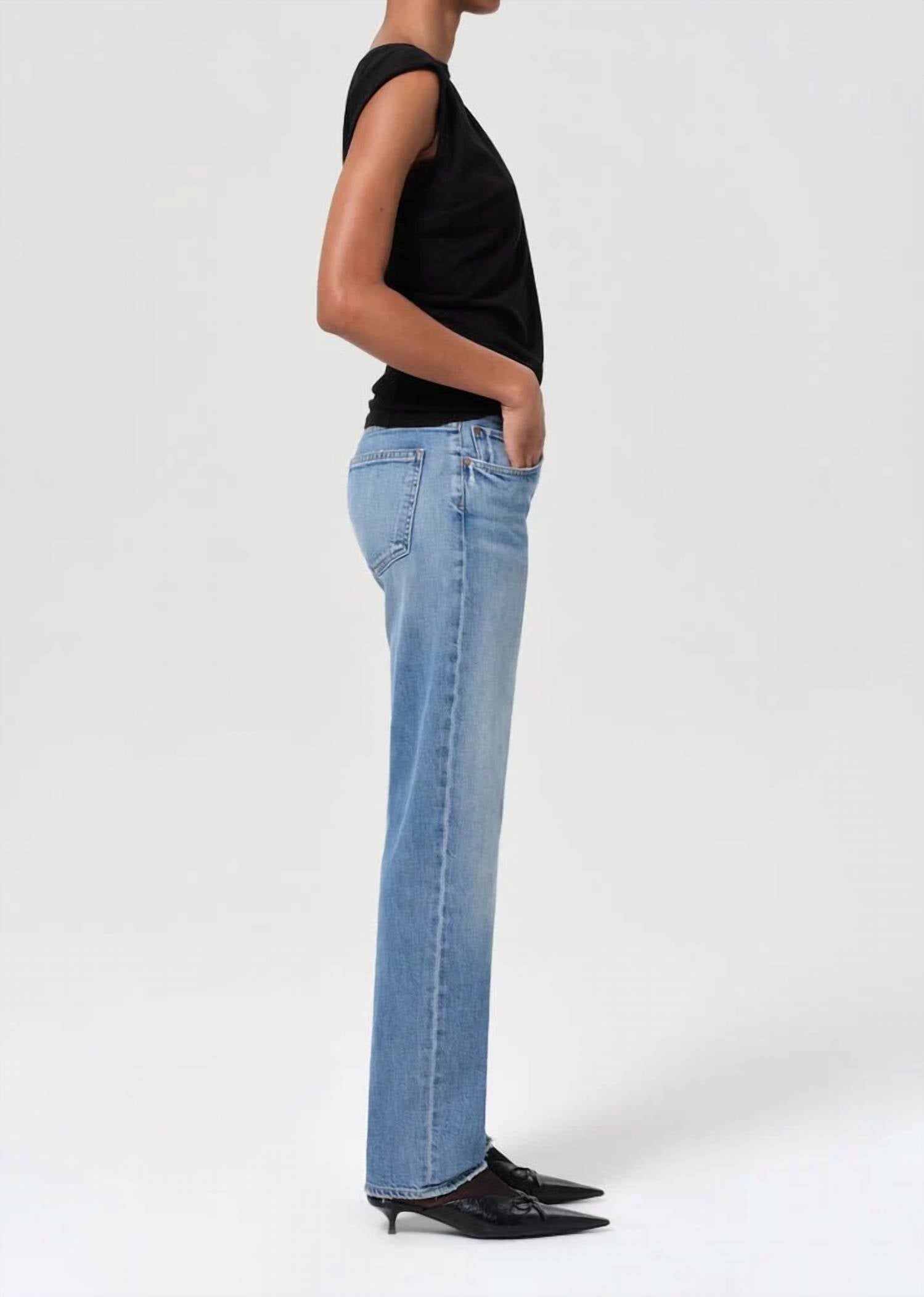 Agolde - Low Rise Slim Jeans