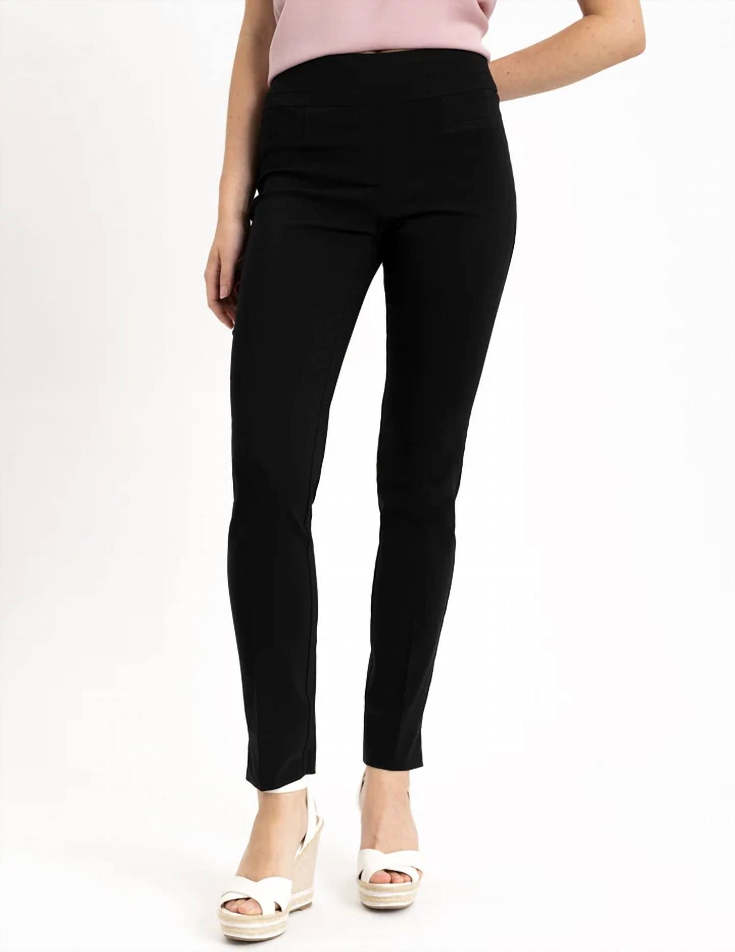 Renuar - Woven Straight Leg Dress Pants
