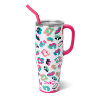 Swig Life - Multi Rainbow Leopard Mega Tumbler