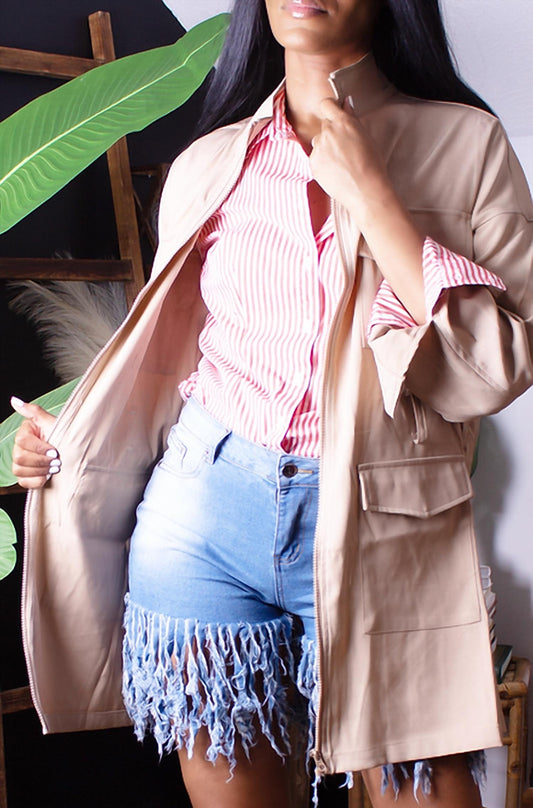 Hyfve - Tie-belt Utility Jacket