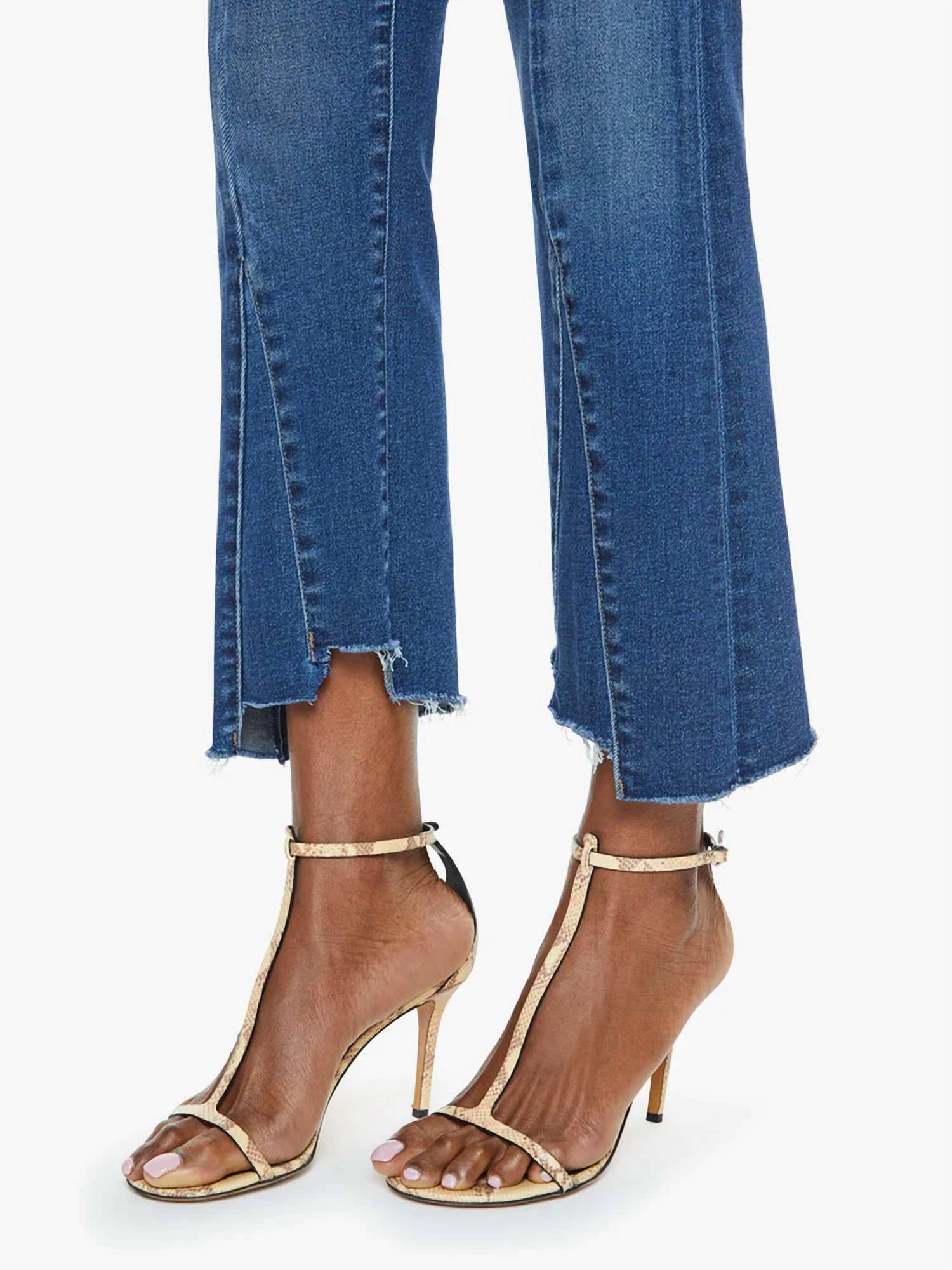 Mother - Insider Crop Pointy Fray Jeans